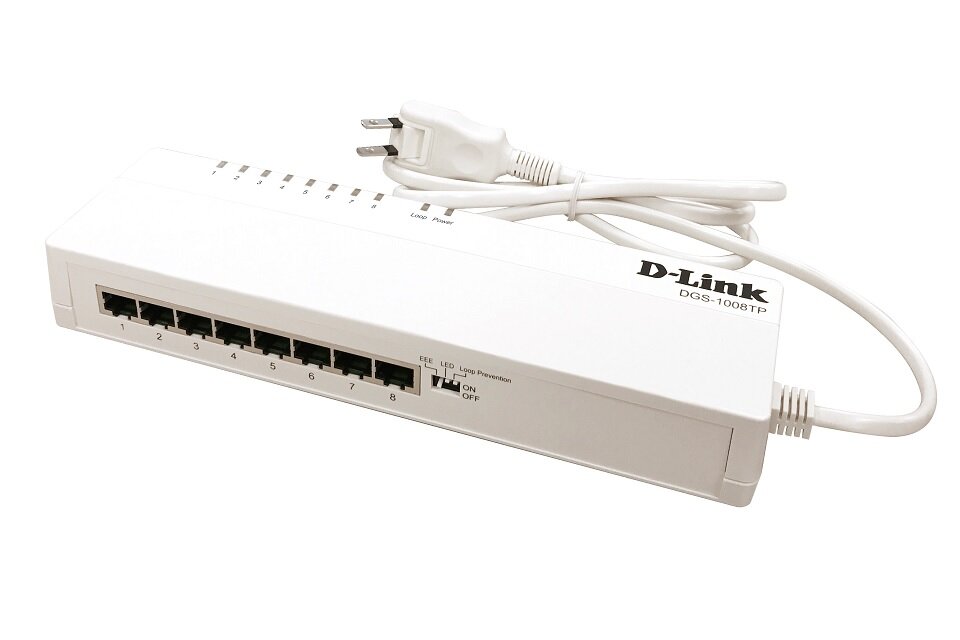 DGS-1008TP|DGS-1000シリーズ|スイッチ|製品情報 | D-Link Japan